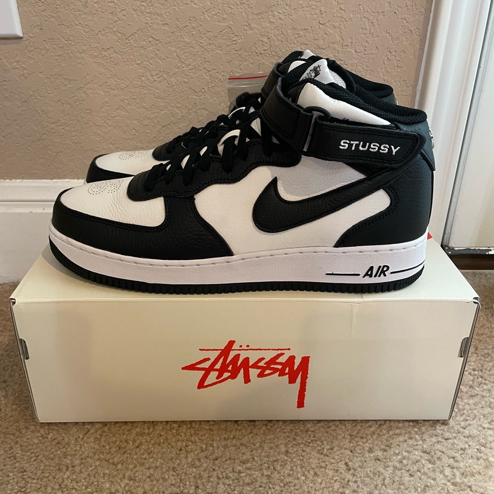 Stüssy Air Force 1 Mid 11.5